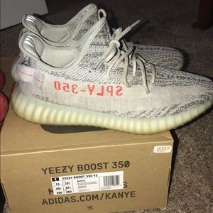 yeezy blue tint  used